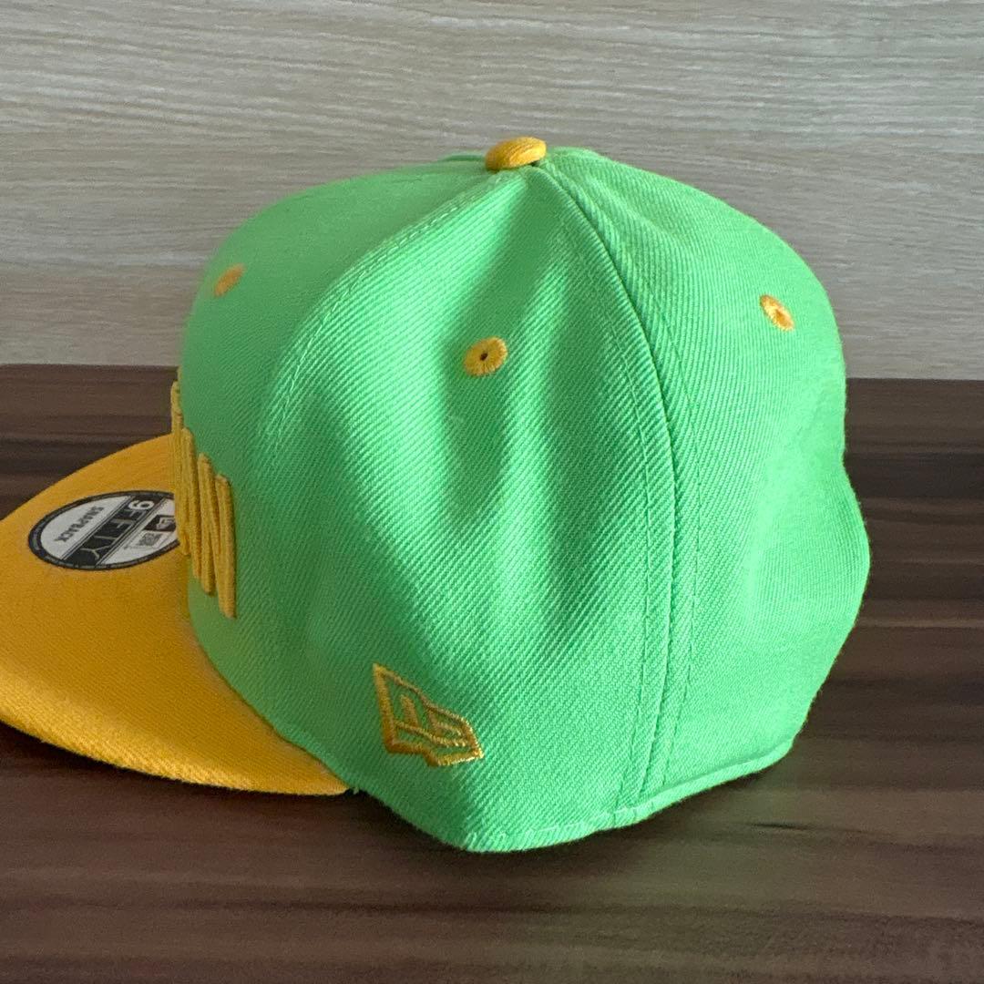 バナナマン バ帽 NEW ERA 9FIFTY CAP グリーン／イエロー - メルカリ