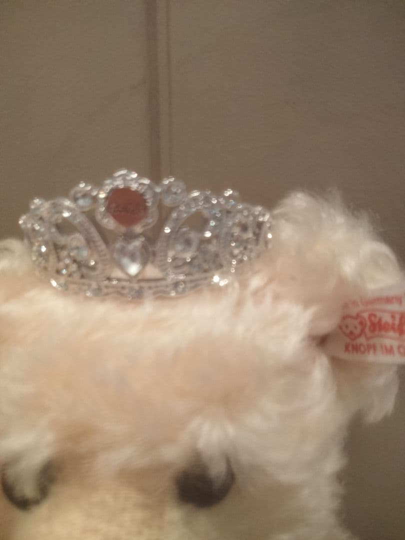 シュタイフ125年記念して2005年作られた紀宮様ご成婚記念プリンセステディベア