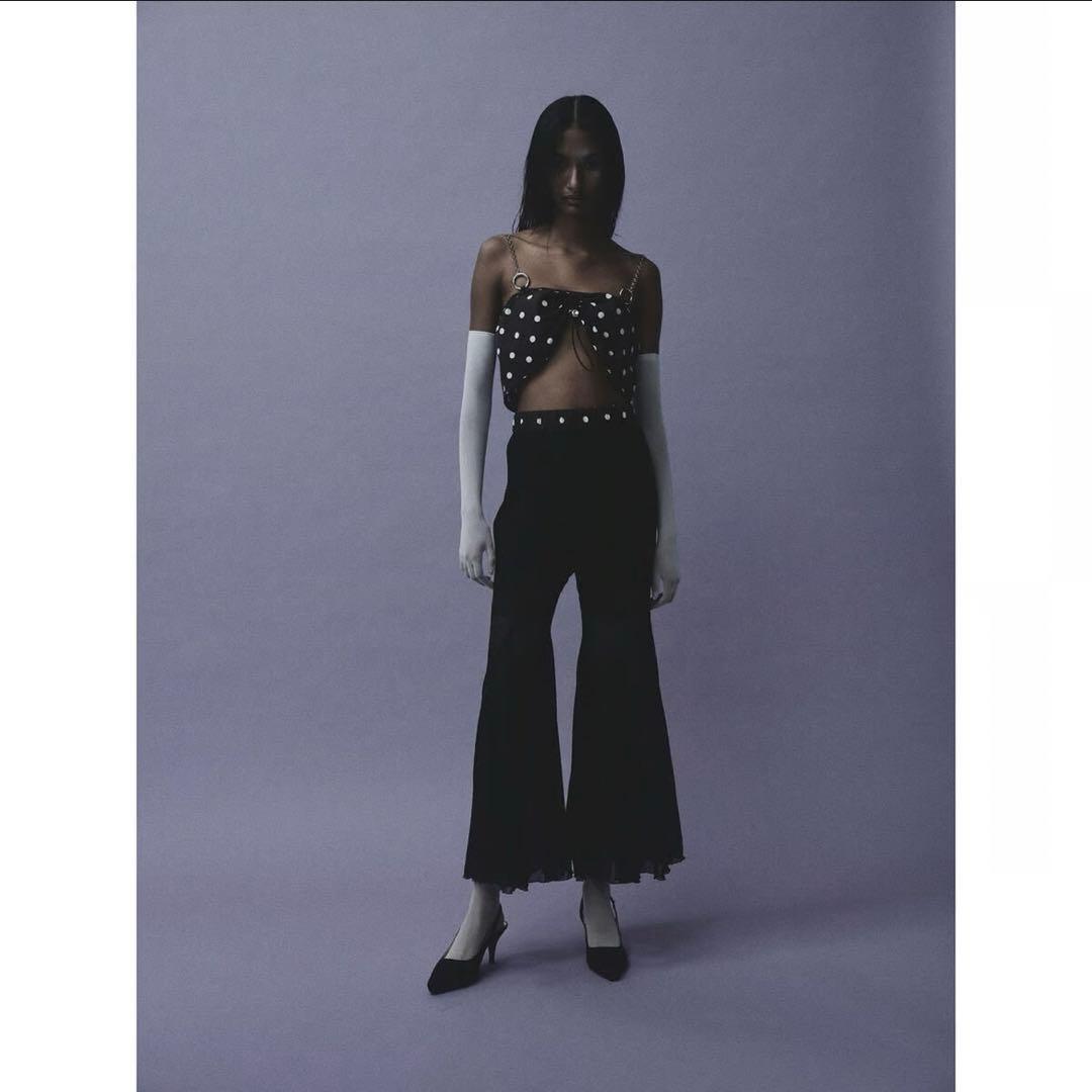 kishidamiki chain bra ( DOT BLACK ) - メルカリ