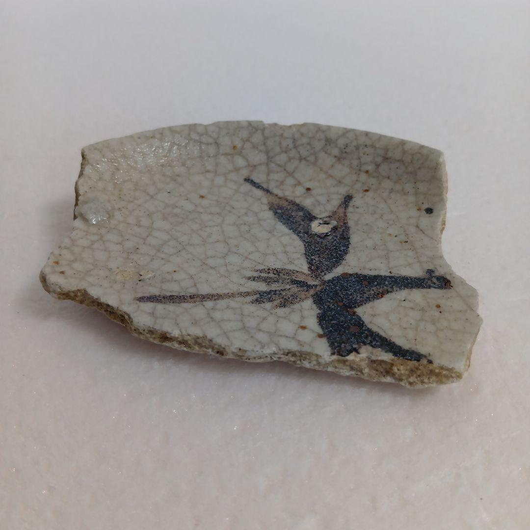 値下げ》美濃古陶 志野織部 笹紋の皿陶片 4点 - メルカリ