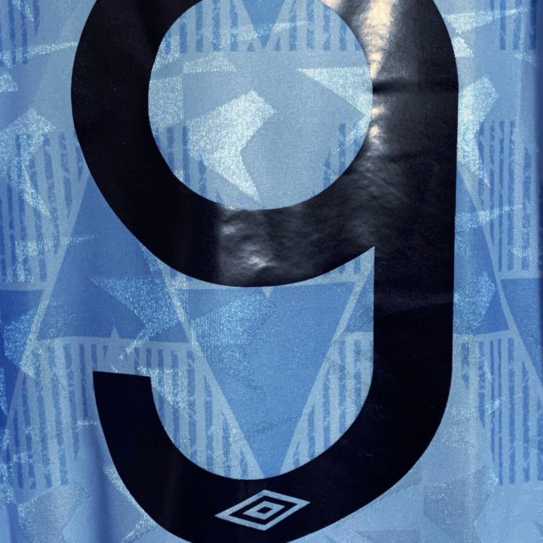 マンチェスター・シティ 89-91年 ホームシャツ Lサイズ ナイアル・クイン