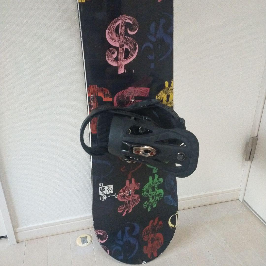 BURTON Andy Warhol スノーボード 51インチ - メルカリ
