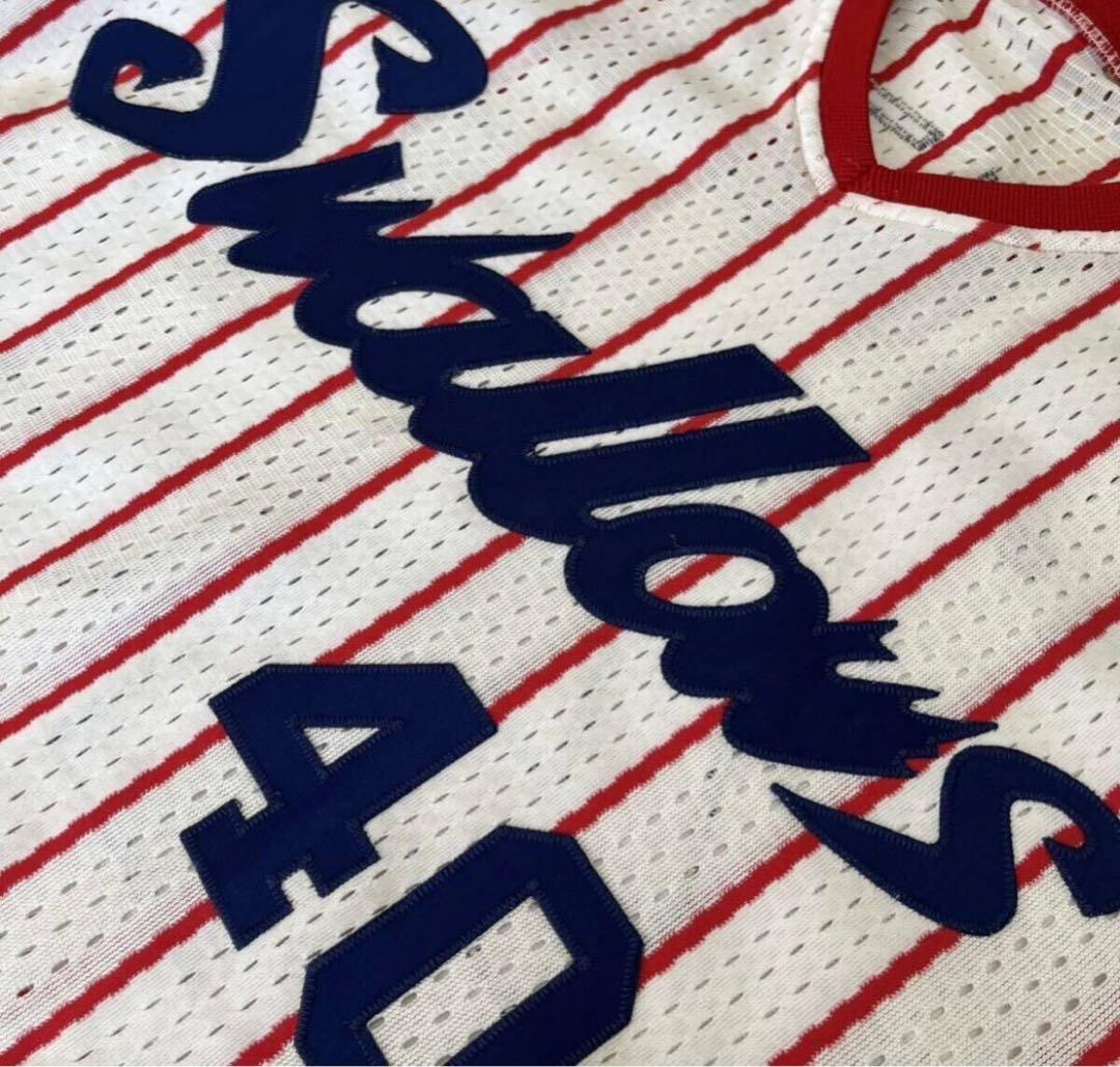 東京ヤクルトスワローズ 鈴木平 実使用ホームユニフォーム デサント