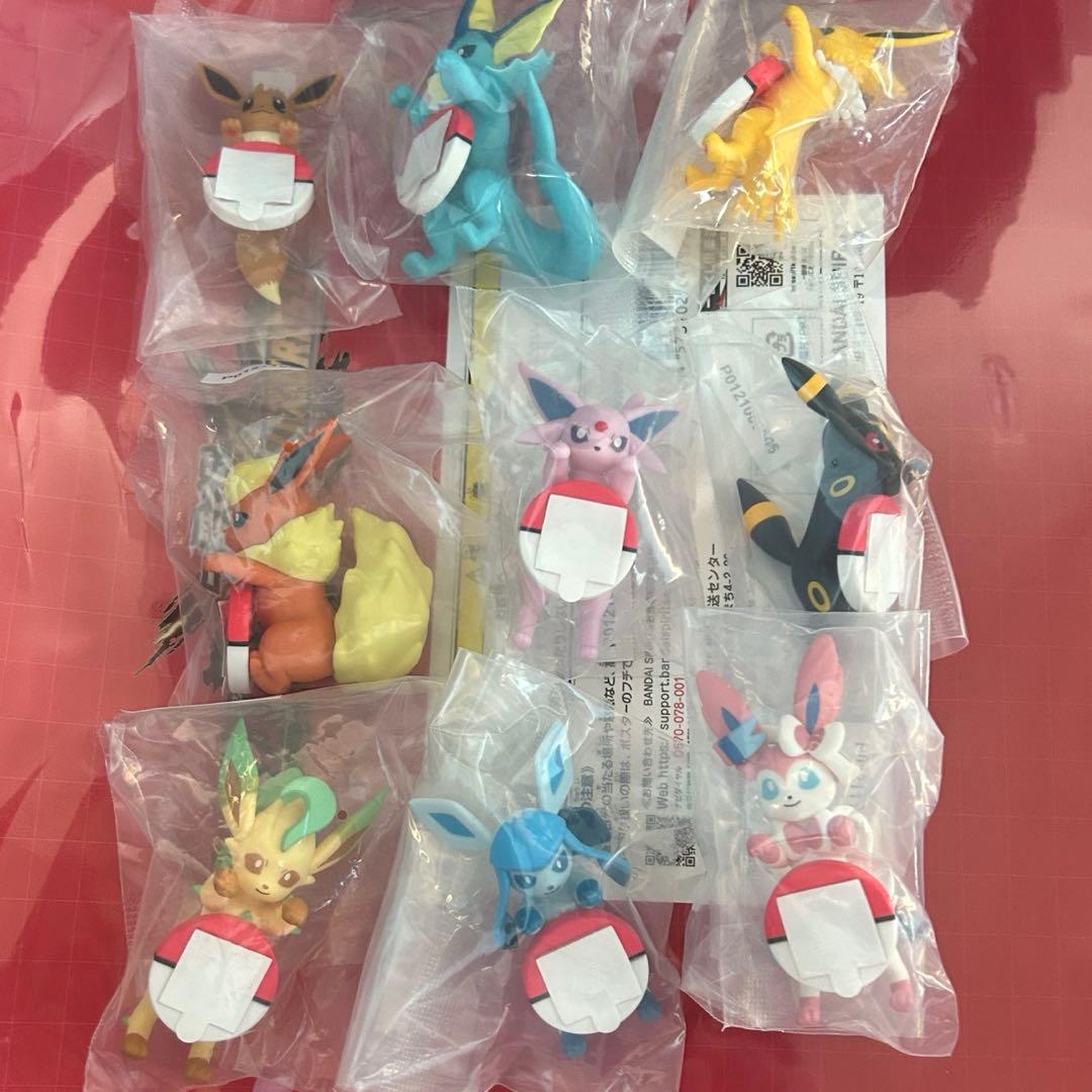 一番くじ　ポケモン【F賞】街歩きちらりんフレンズ　コンプリートセット　コンプ