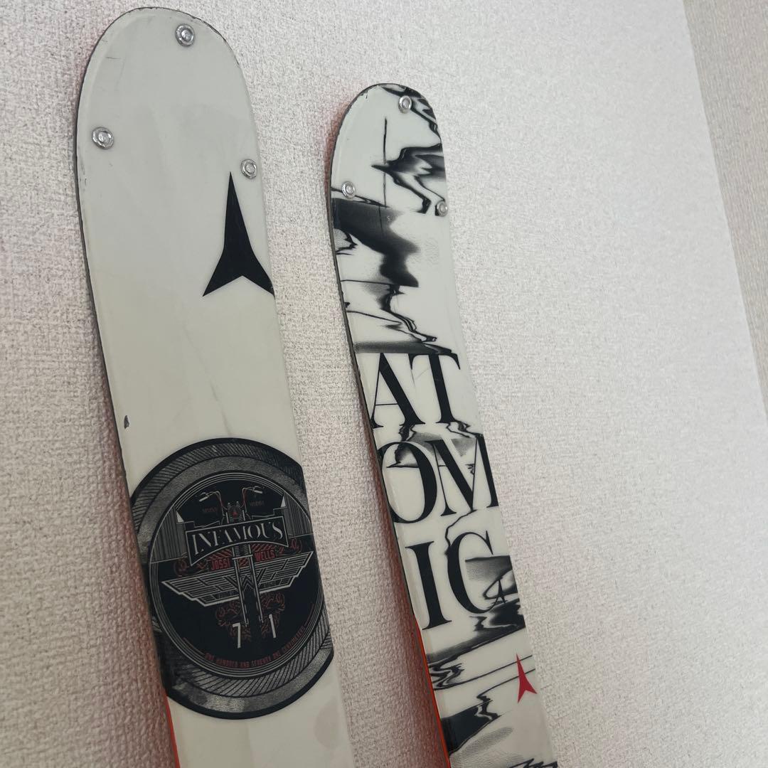 ATOMIC INFAMOUS スキー板 ビンディング付き