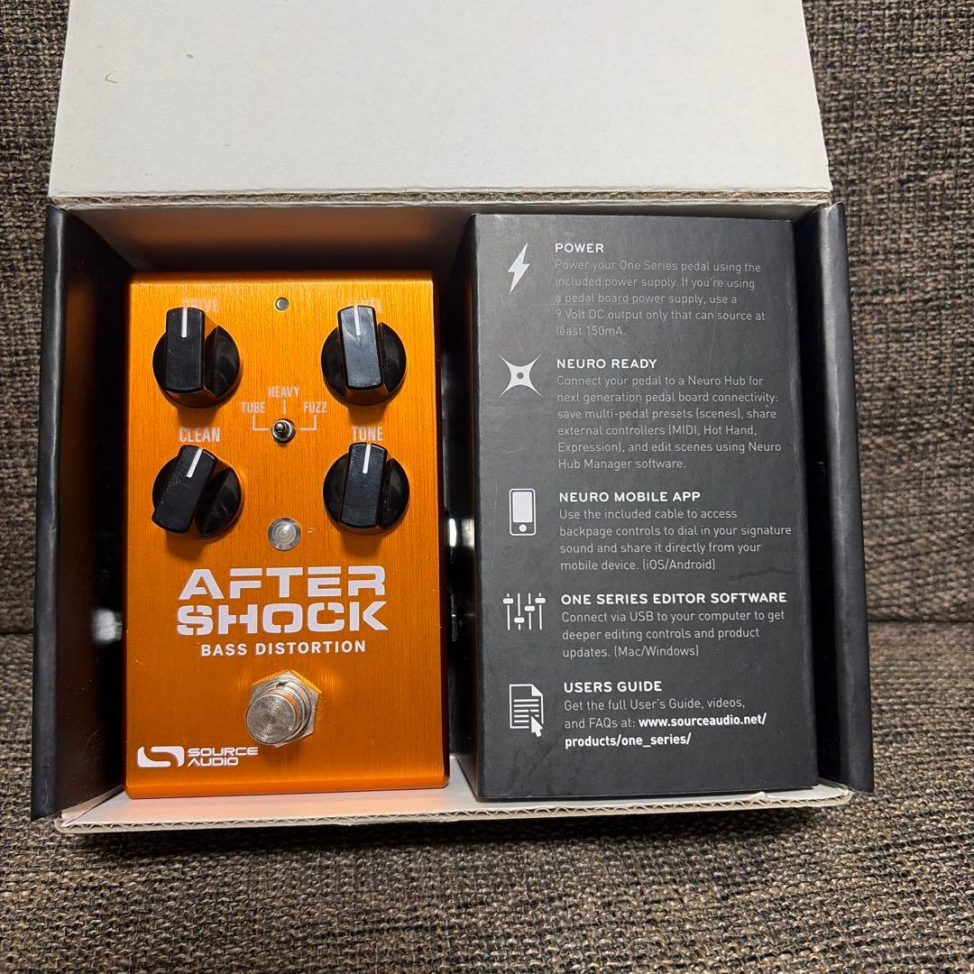 Source Audio AFTER SHOCK ベースディストーション AfterShock Bass Distortion: Official Source Audio Demo - YouTube
