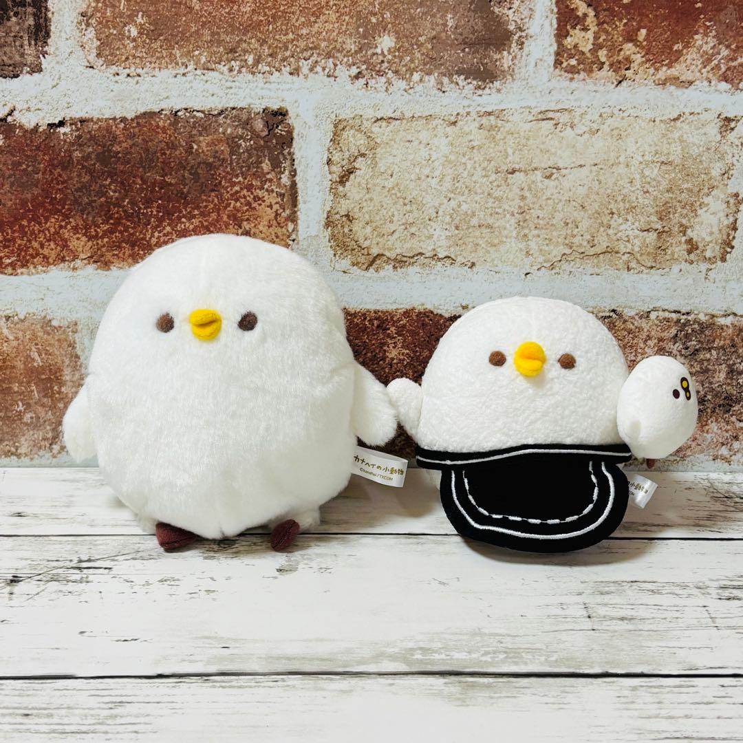 カナヘイの小動物 カナヘイのおみせ バイトピスケ ぬいぐるみ エプロン