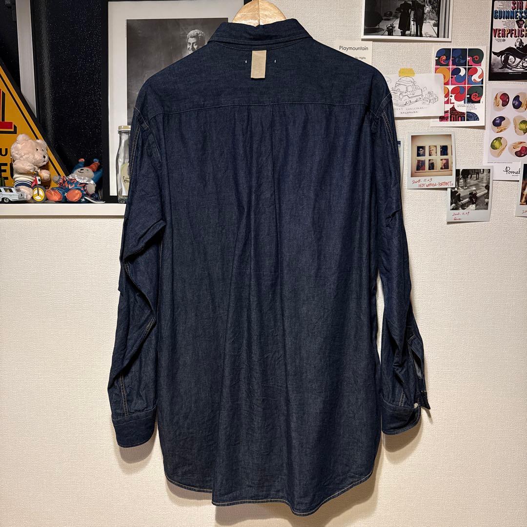 cantate デニムシャツ サンプル Mods Sleeve Shirt - メルカリ