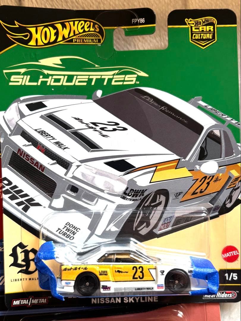 ミニカー Hot Wheels 2025 silhouette set