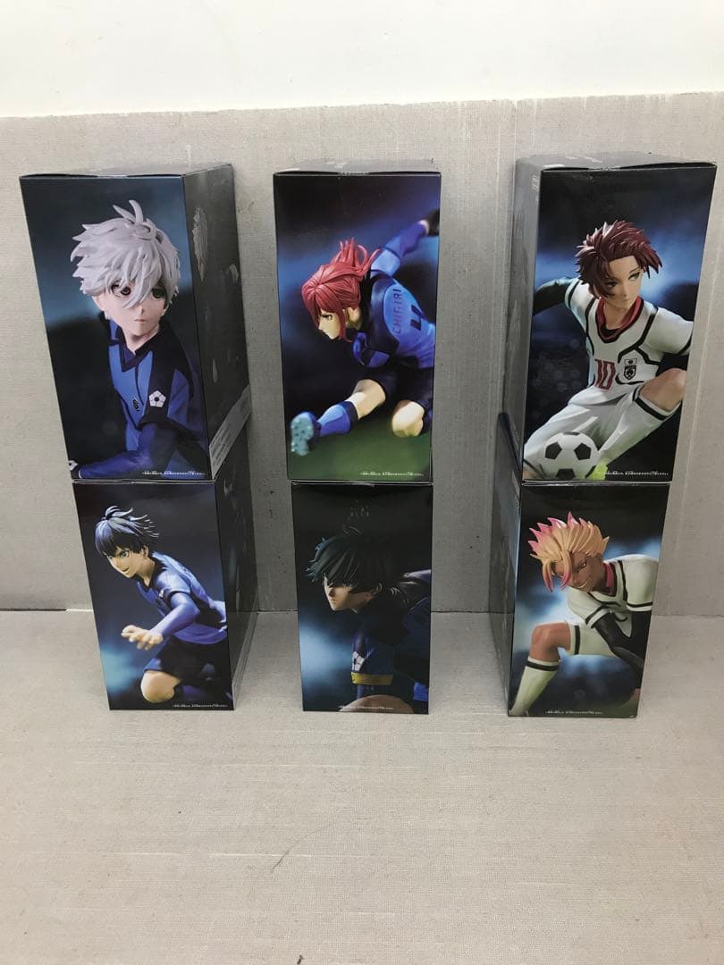未開封品　TVアニメ『ブルーロック』 フィギュア6点セット