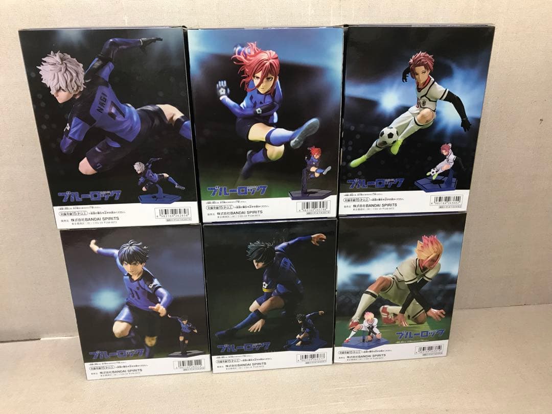 未開封品　TVアニメ『ブルーロック』 フィギュア6点セット