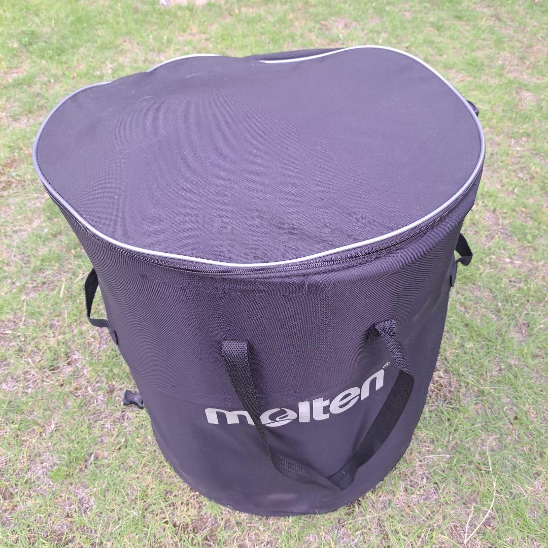 中古】バレーボール5号球11個/ボールカゴ付き、空気入れ(手動式)付