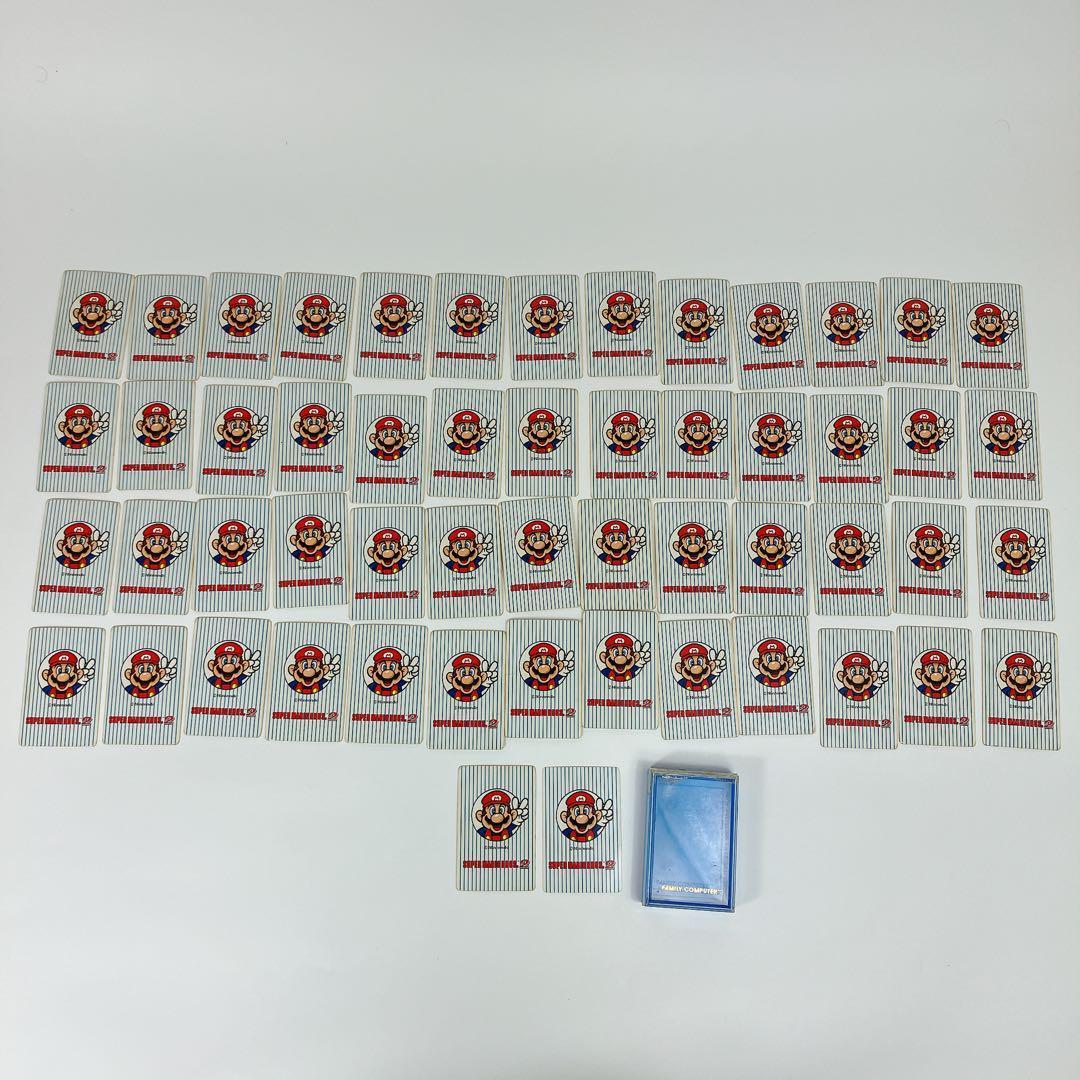 スーパーマリオブラザーズ2 トランプ 任天堂 80年代 ファミリー