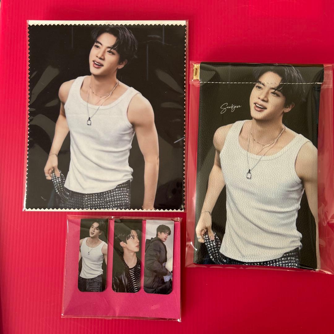 BTS JIN 両面ホログラムフォトカード