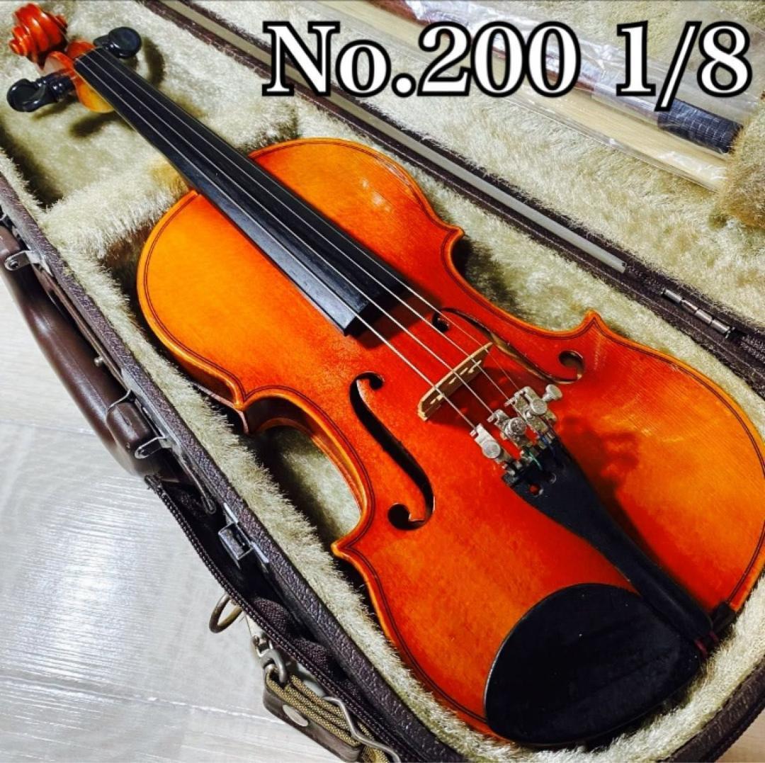 【弦新品】スズキ バイオリン No.200 1/8 1997年製 SUZUKI スズキ（SUZUKI） SUZUKI No.200 1/10 1997年 String Instrument