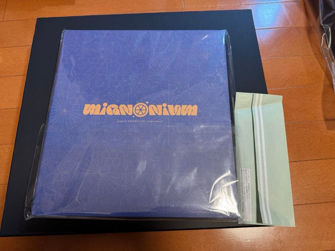 mignon mignonium 直筆サイン色紙 + 高級オーダーメイドフレーム