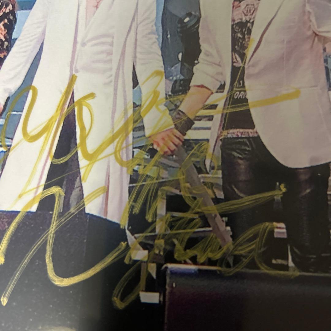 X JAPAN YOSHIKI 直筆サインフォト【20X25cm 6切り】価格