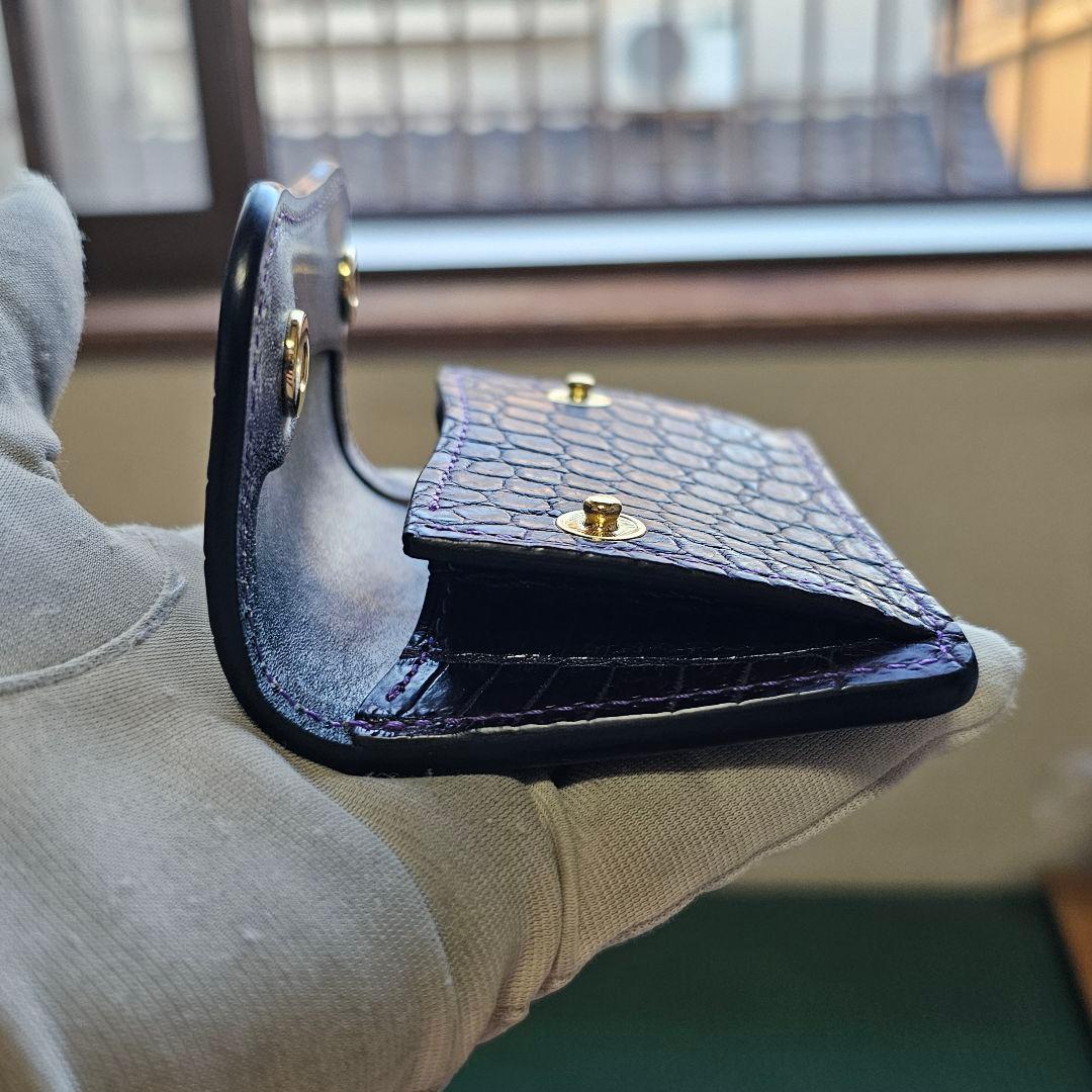 新品 ワイルドスワンズ タング tongue クロコダイル ポロサス クロコ