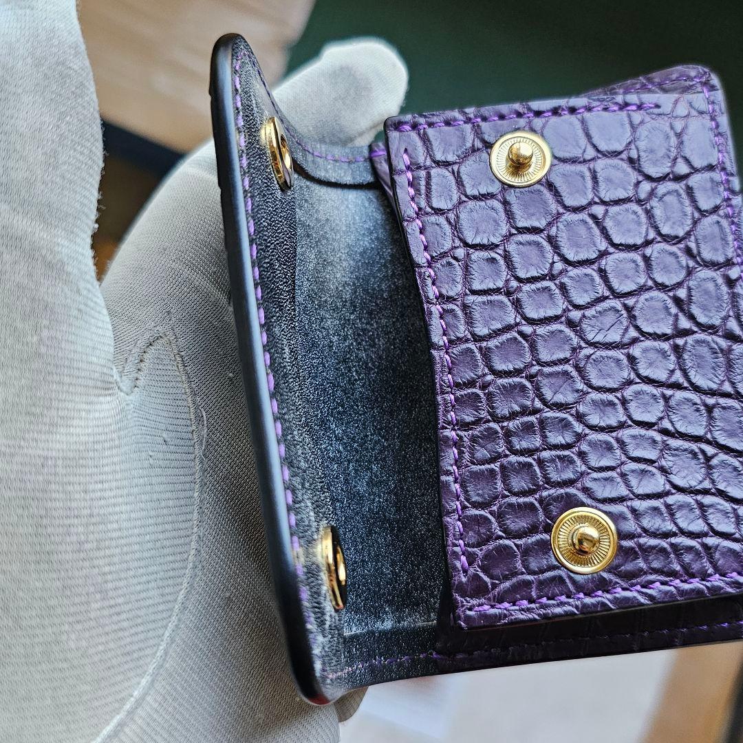 新品 ワイルドスワンズ タング tongue クロコダイル ポロサス クロコ