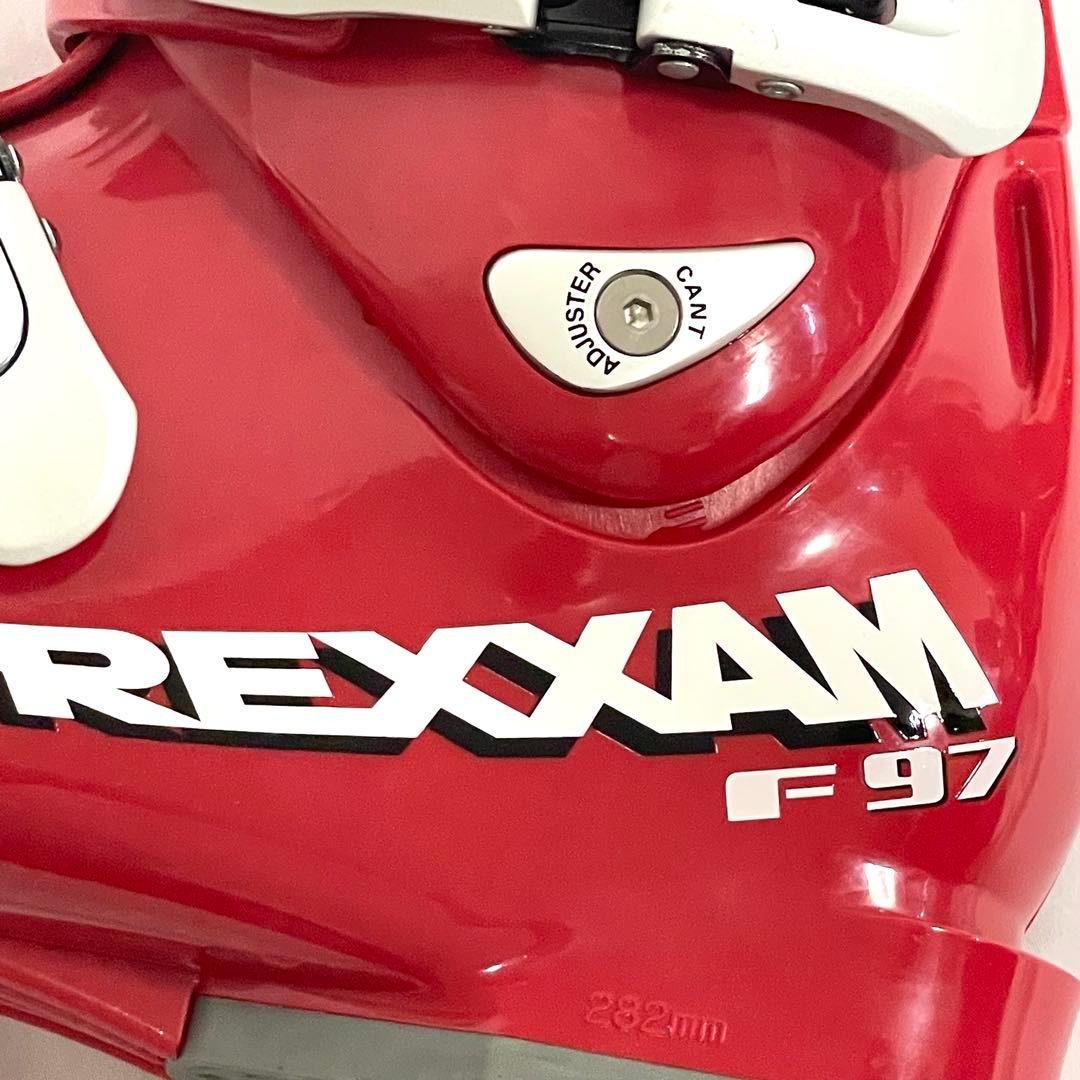 【美品】 REXXAM レクザム F97 スキーブーツ 24.0cm 赤