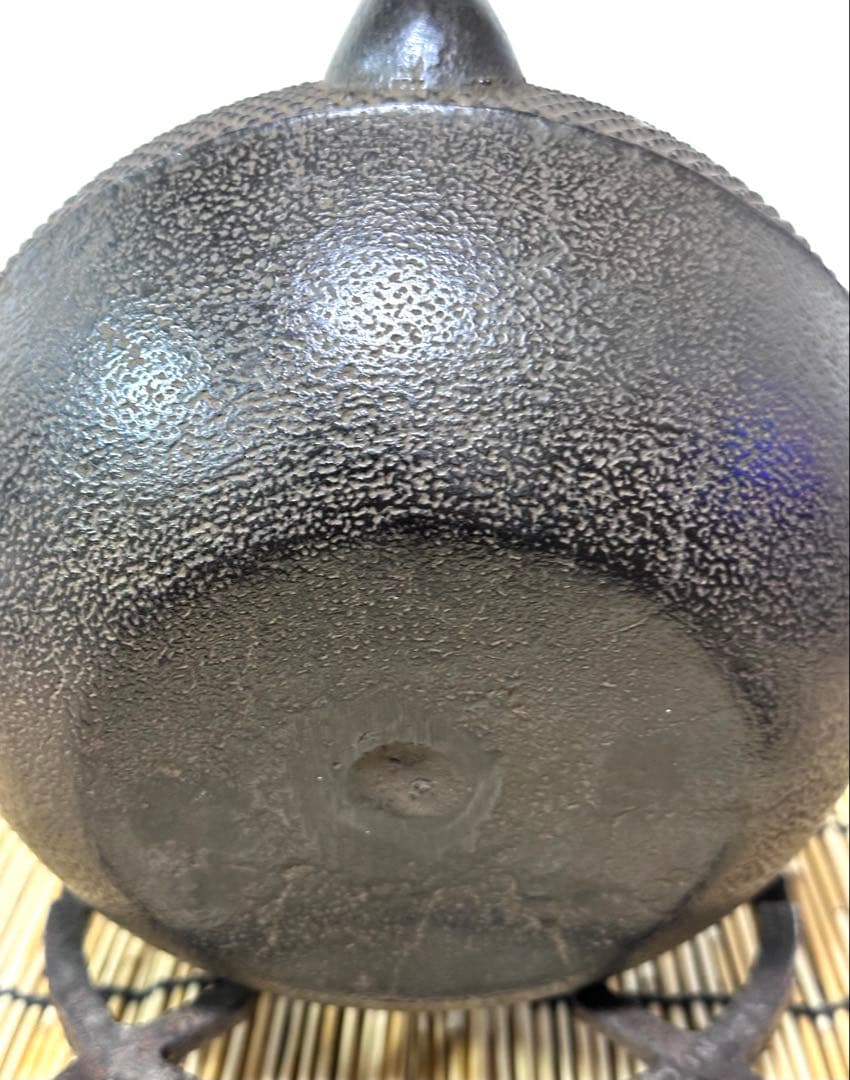 新品 敬典工房正寿堂山正造銀粒象嵌鉉銀口斑紫銅蓋12型 人間国宝