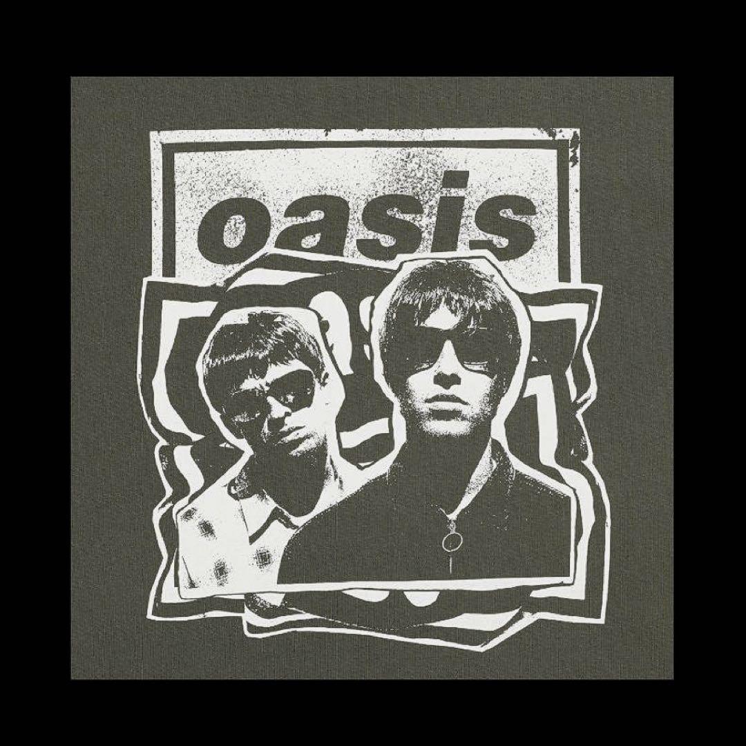 oasis live'25 Tシャツ Paper Cut Out Photo Ｌ