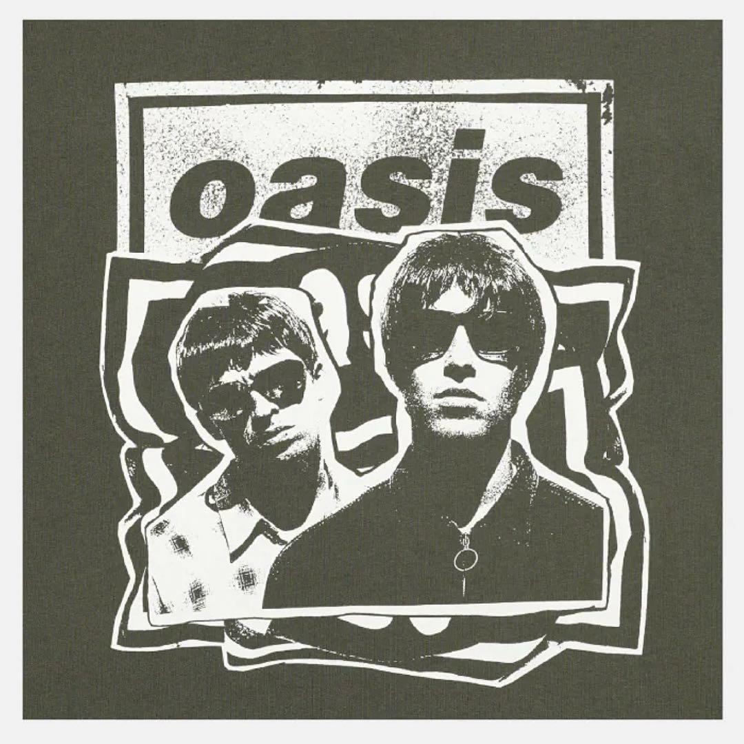 oasis live'25 Tシャツ Paper Cut Out Photo Ｌ