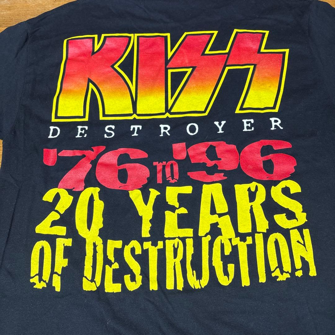 KISS バンド Tシャツ Lサイズ ブラック