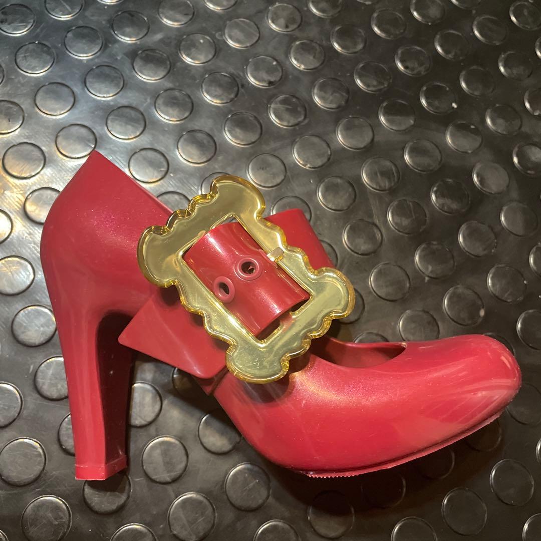 ヴィヴィアンウエストウッド×Melissa / テンプテーション EU375赤