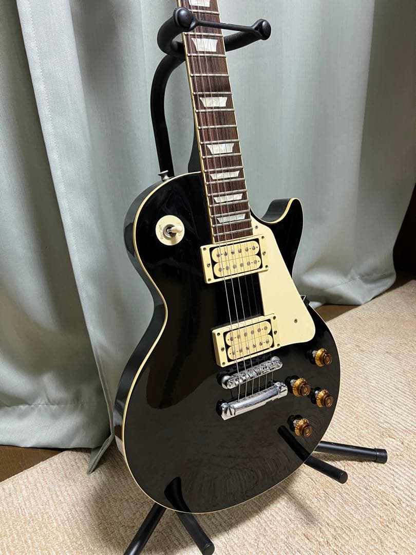 【レア中古】Tokai ls50レスポール ケース付き ブラック Tokai/トーカイ ALC50BB レスポールカスタム ハードケース付 - C・I