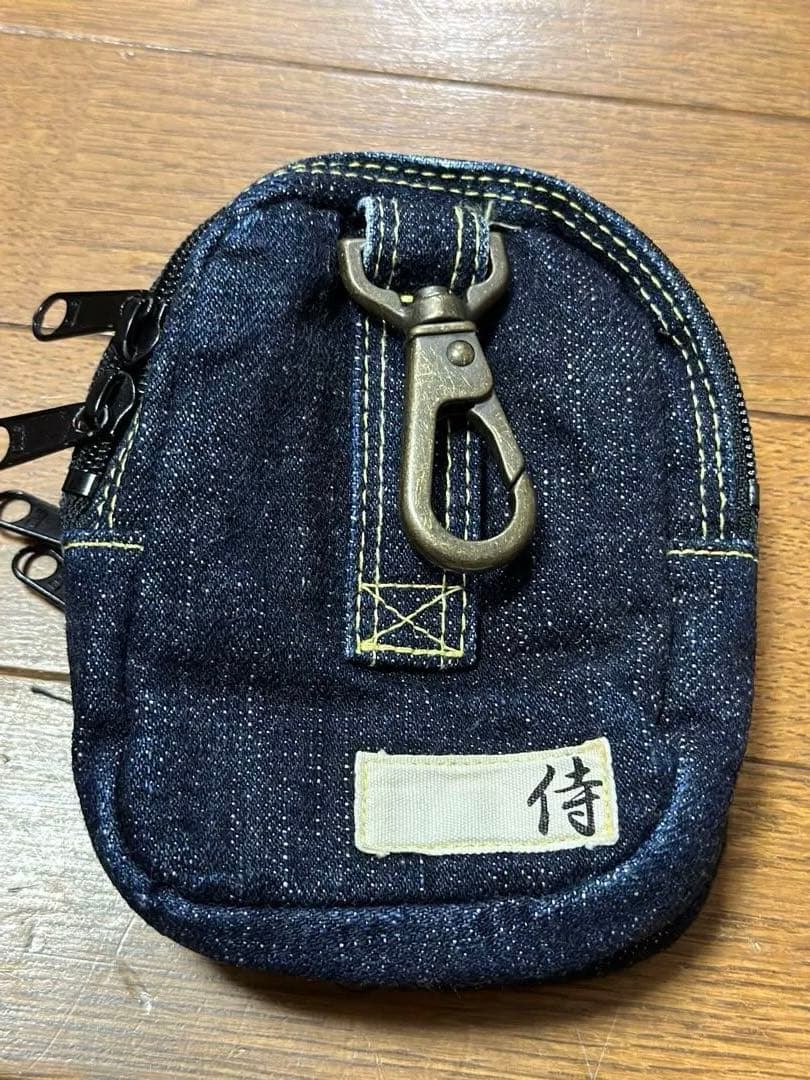SAMUAI サムライジーンズ 合戦 デニムポーチ ベルトポーチ - メルカリ
