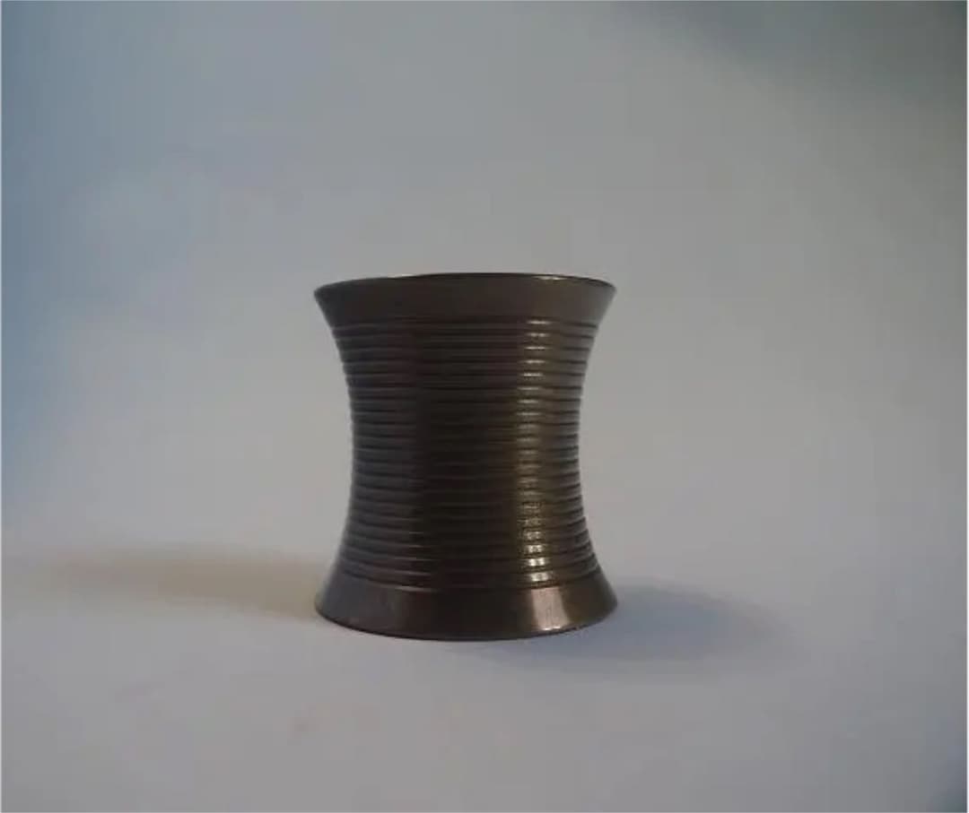 15代 大西清右衛門造(浄心) 裏千家15代鵬雲斎御好糸目蓋置 千家十職