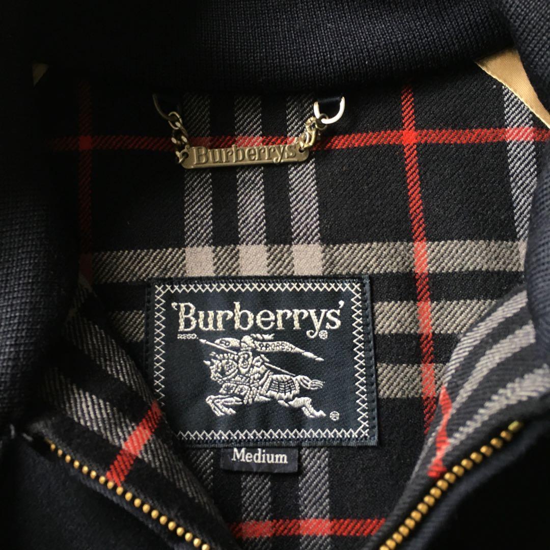極美品】バーバリーズ ハリントンジャケット ウール ノバチェック