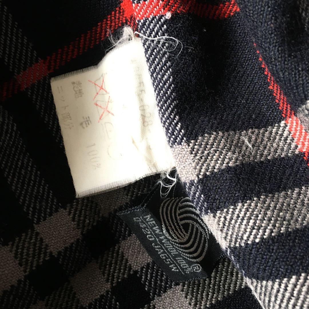 極美品】バーバリーズ ハリントンジャケット ウール ノバチェック