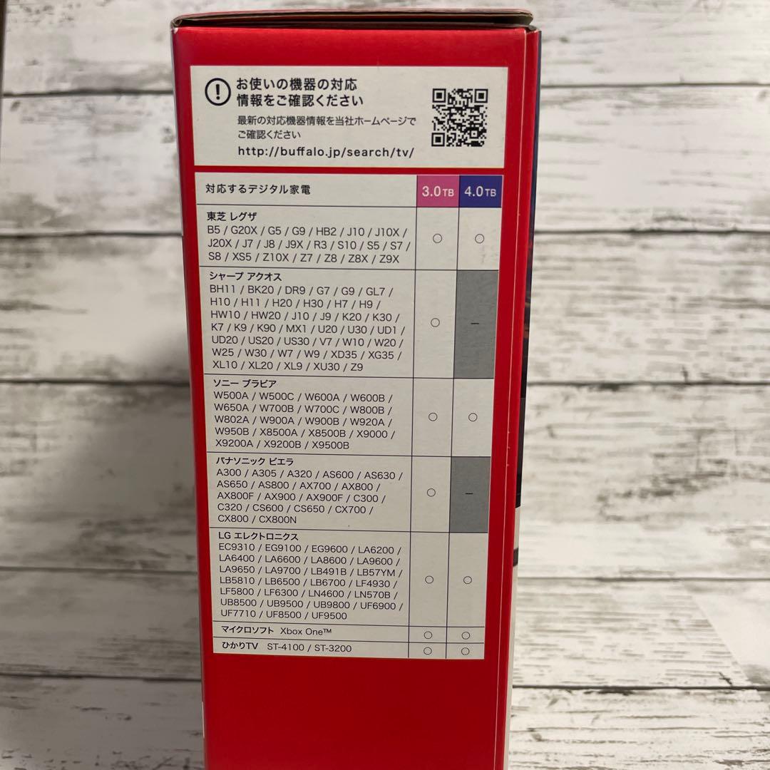 BUFFALO 外付けハードディスク HD-LC3.0U3-BKF 3.0TB①