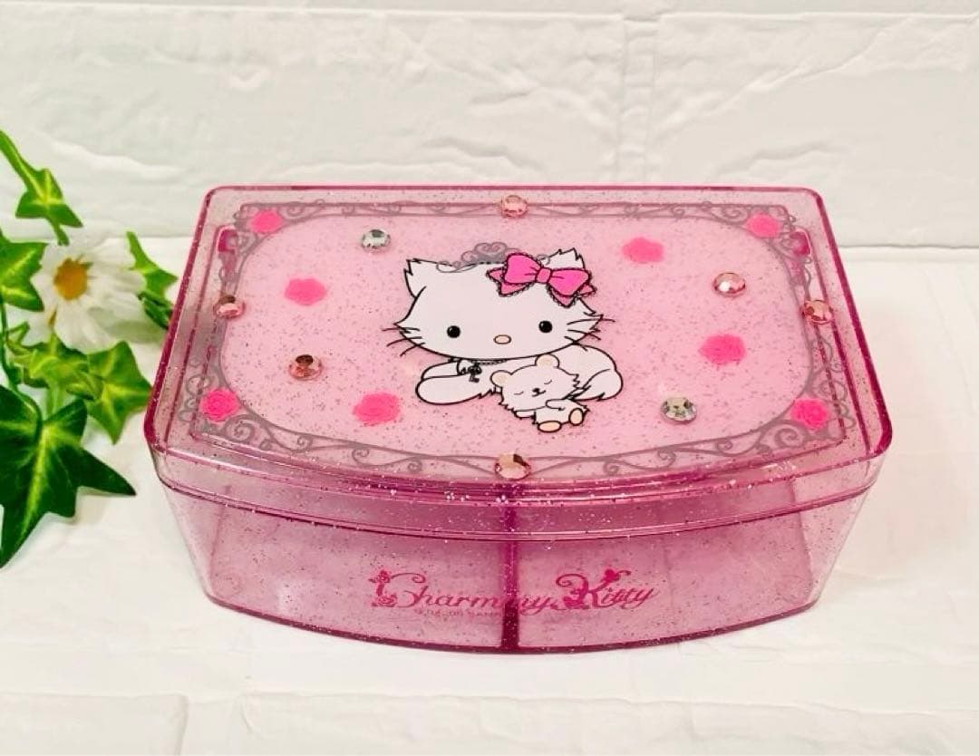【激レア】チャーミーキティ　ピンクラメ　ジュエリーBOX 2005年製 希少
