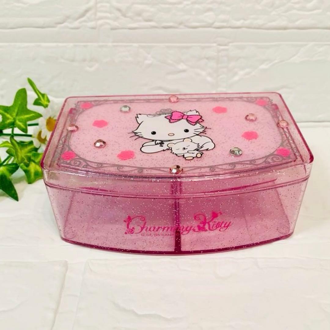 【激レア】チャーミーキティ　ピンクラメ　ジュエリーBOX 2005年製 希少