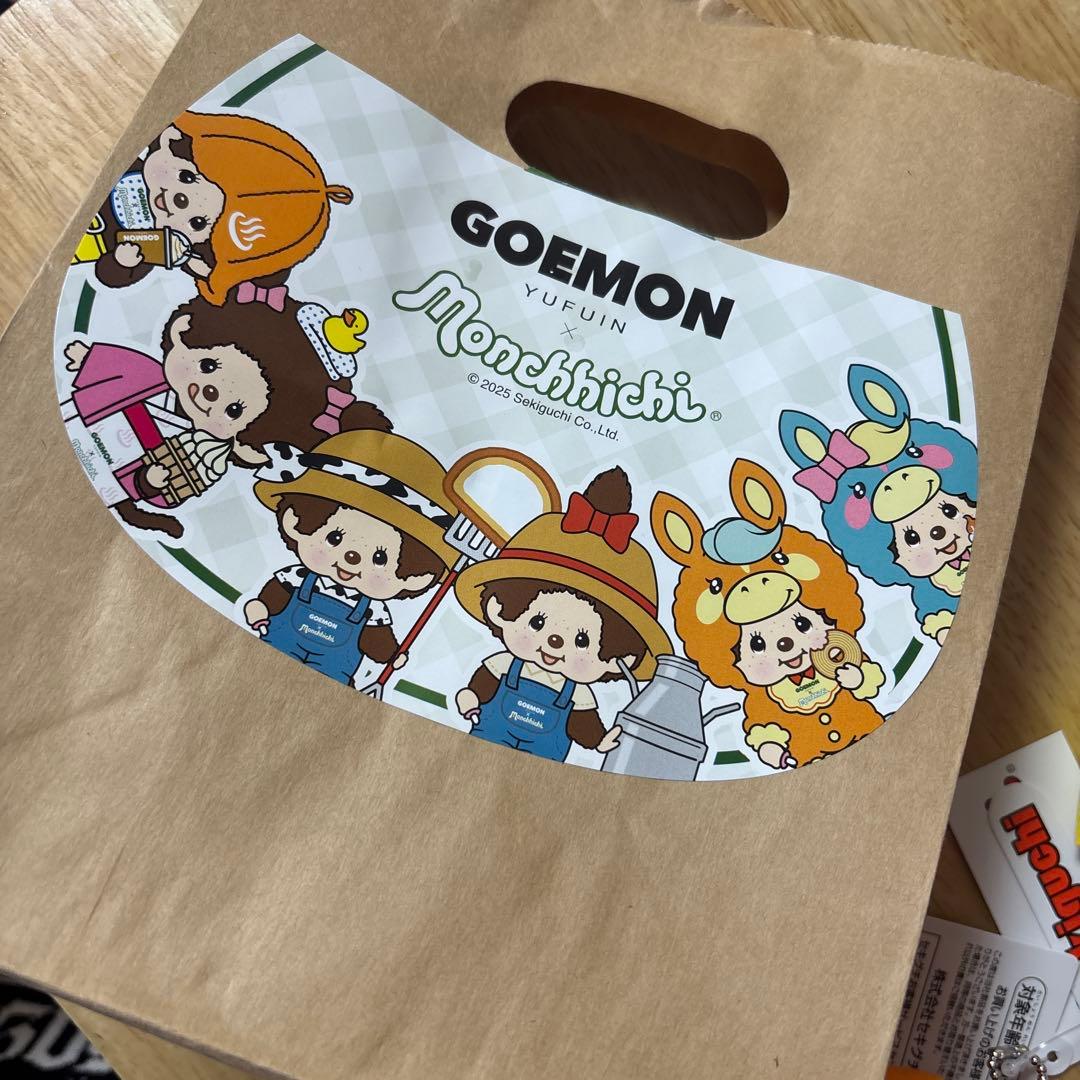 モンチッチ GOEMON サウナハット 浴衣 大分 湯布院限定 マスコット