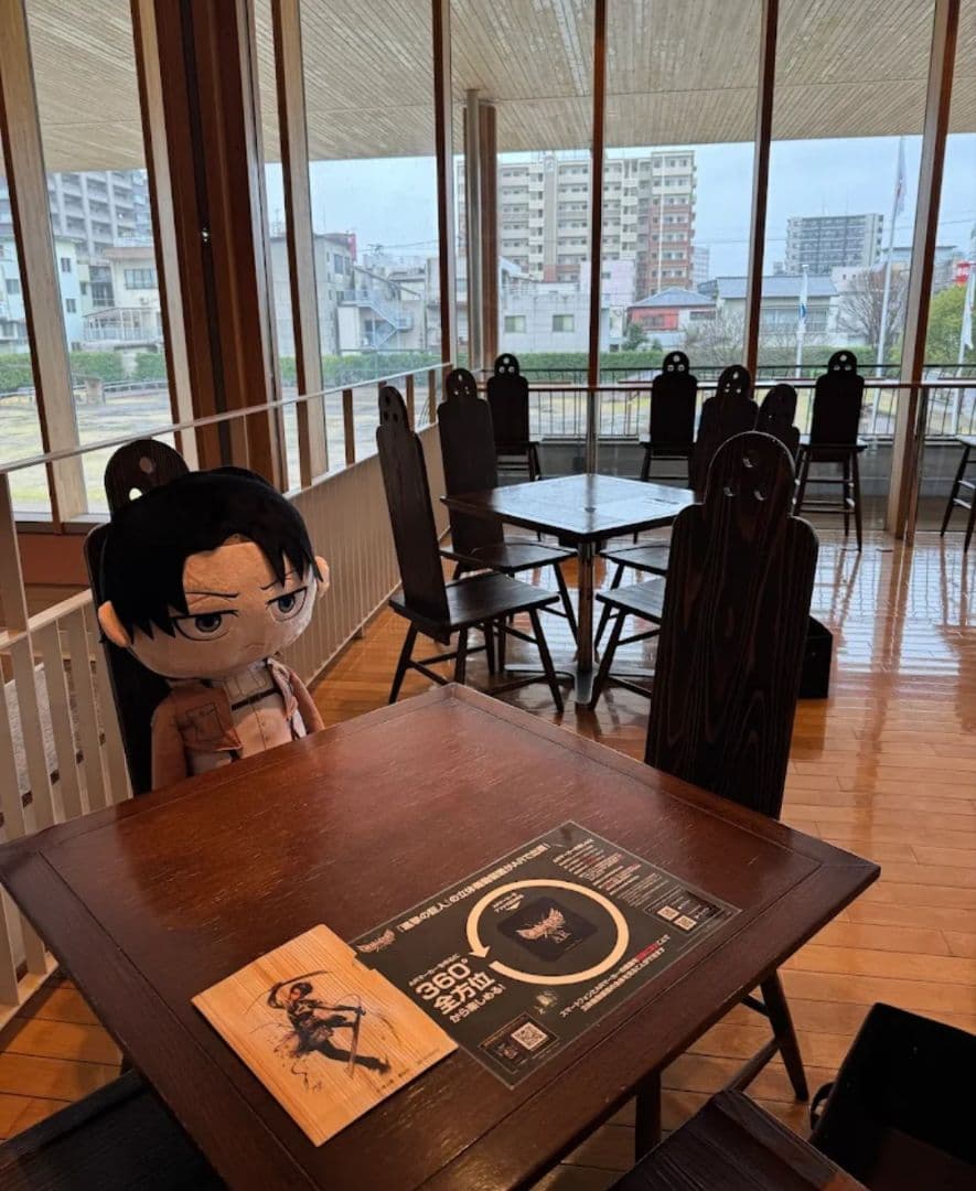 進撃の巨人　日田限定　缶バッジ　クリアファイル　ワッペン　コースター　大分