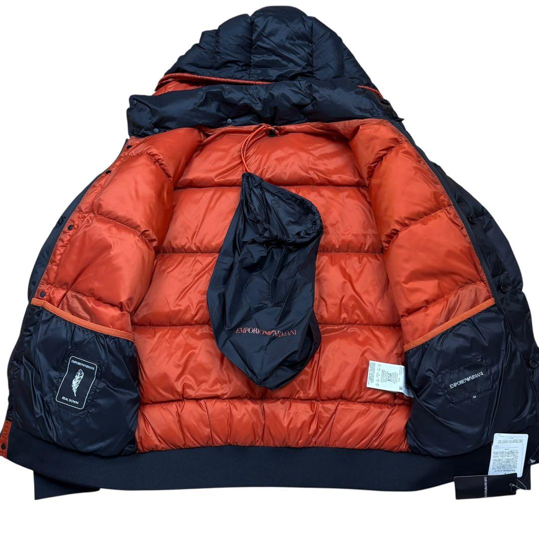 タグ付き新品未使用 エンポリオアルマーニ 2wayダウンジャケット 収納