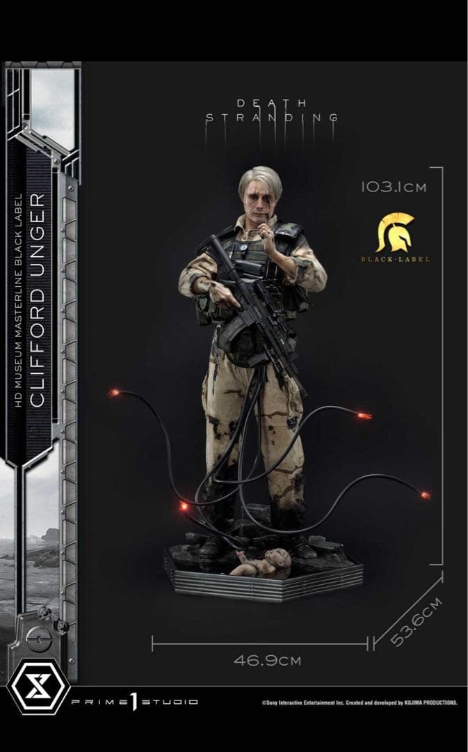 prime1 プライム1スタジオ　デススト　クリフォード　1/2 スタチュー