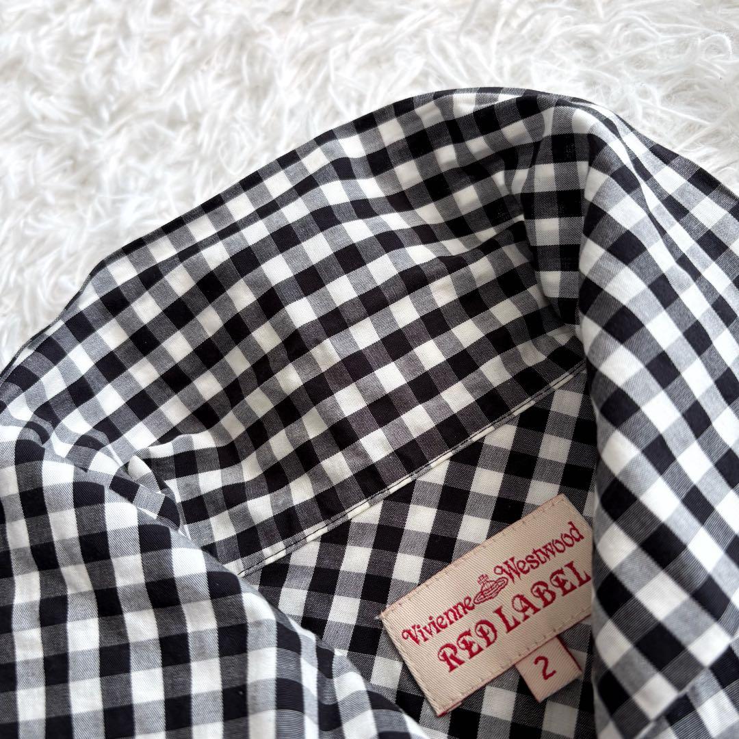 極美品 ヴィヴィアンウエストウッドレッドレーベル 半袖シャツ