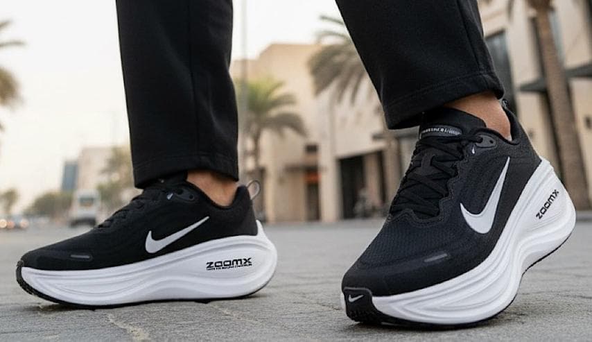 靴 NIKE Vomero Plus HV8150-002 26.0cm BK/WH