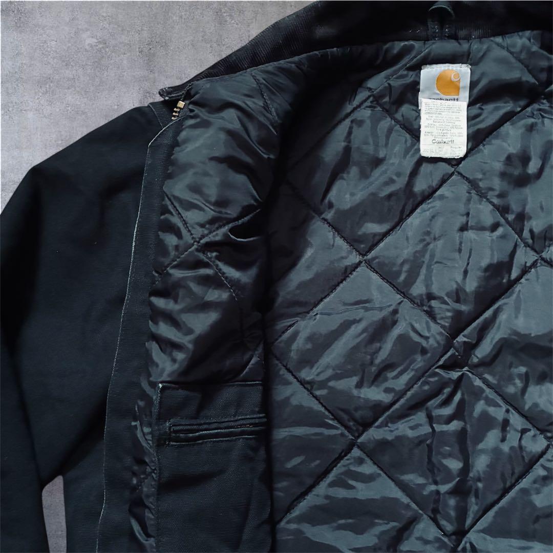 00s カーハートCarhartt トラディショナルジャケットフェードブラックM