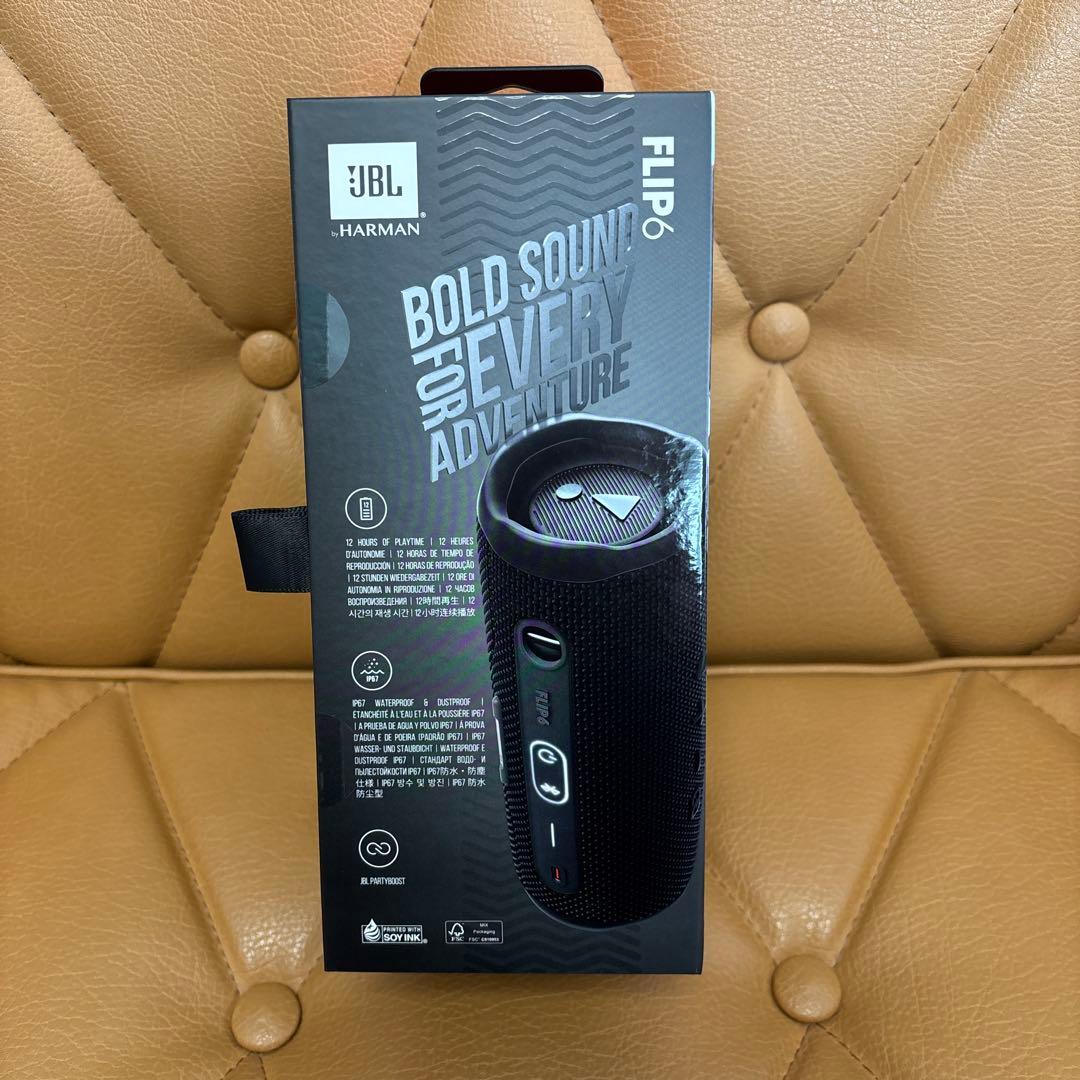 JBL FLIP6 BLK黒Bluetooth スピーカー HARMAN - メルカリ