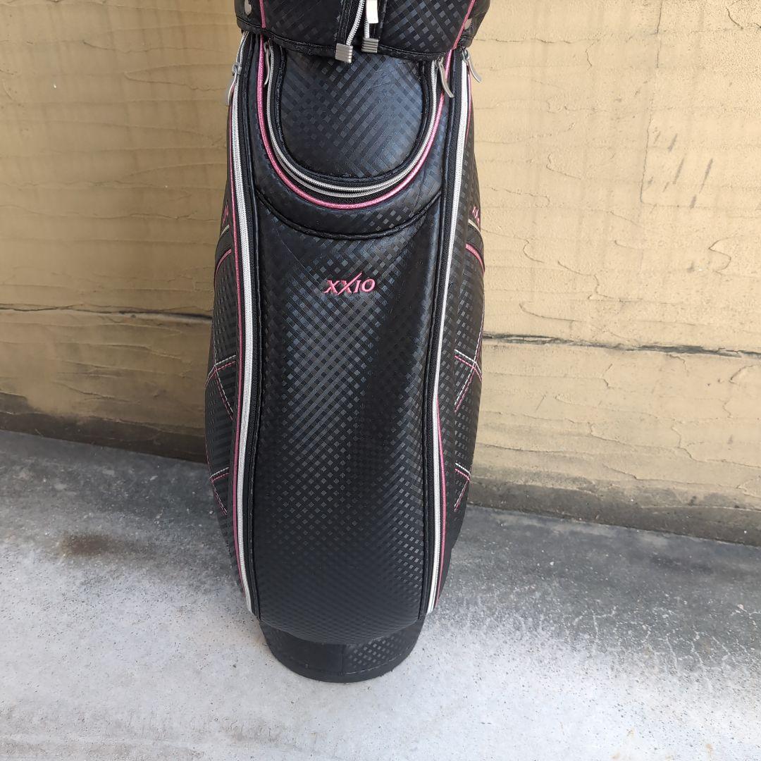 専用XXIO ゴルフバッグ・キャディバッグレディース 黒ピンク - メルカリ