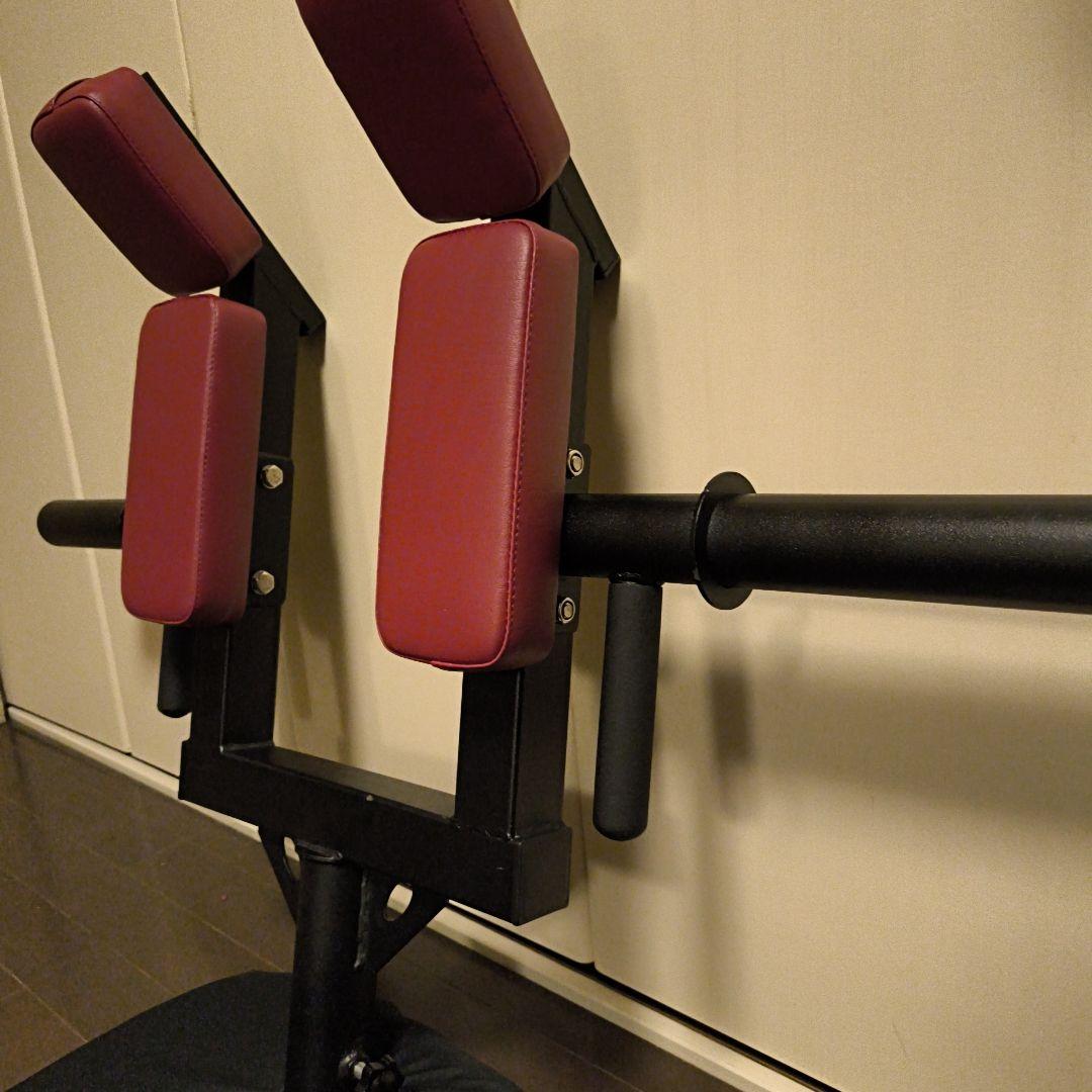 引き取り限定 スクワットトレーニングマシン替えパッド 付き - メルカリ