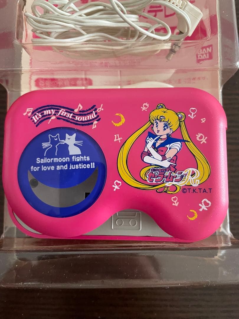 セーラームーンR セーラームーン ヘッドホンステレオ 当時物 希少