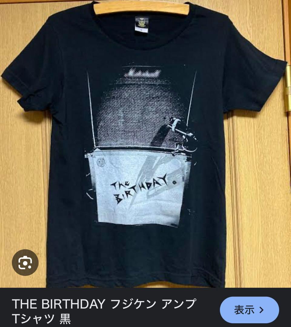 THE BIRTHDAY Tシャツ 黒 ギターアンプデザイン