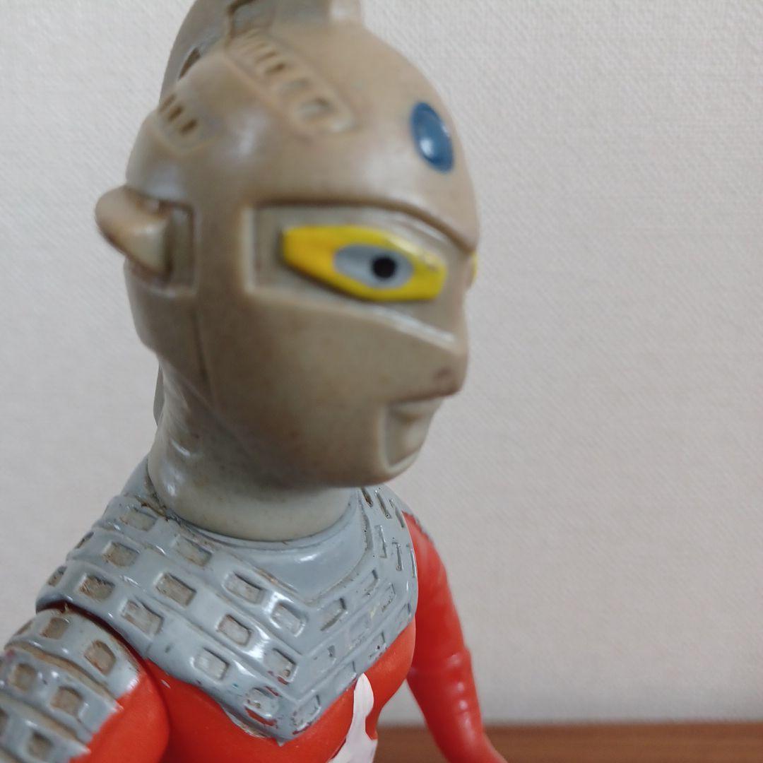 当時ものマルサン製「ウルトラセブン」スタンダードサイズ希少ソフビフィギュア